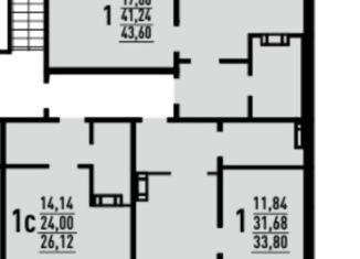 Продаю квартиру студию, 27 м2, Челябинская область, Береговая улица, 1