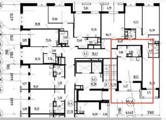 Продажа квартиры студии, 24.89 м2, Краснодар, Черкасская улица, 131, Черкасская улица