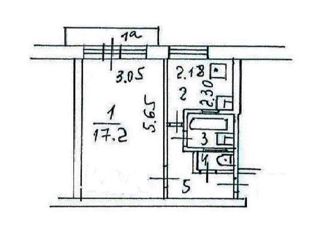 Продается 1-ком. квартира, 31.4 м2, Москва, Кавказский бульвар, 37, метро Кантемировская