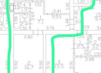 Продается 2-комнатная квартира, 52.5 м2, посёлок Шушары, ЖК Вариант, Московское шоссе, 256к4