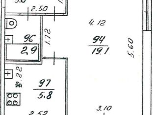 Продажа однокомнатной квартиры, 31 м2, Киров, улица Сурикова, 22Б, Ленинский район