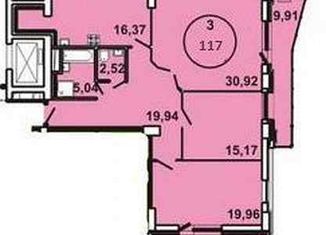 Продажа 3-комнатной квартиры, 110 м2, Пермь, улица Окулова, 62