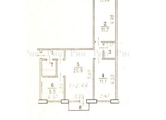 Продается 3-комнатная квартира, 58 м2, Омск, 21-я Амурская улица, 28Г