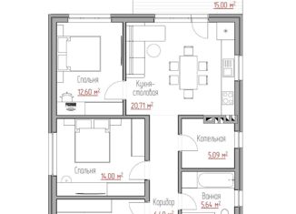 Продается дом, 90 м2, станица Старомышастовская