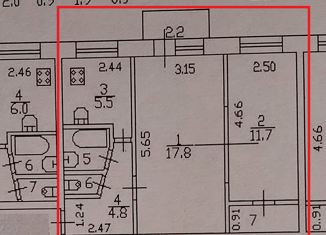 Продается 2-ком. квартира, 42 м2, Санкт-Петербург, муниципальный округ Гагаринское, проспект Юрия Гагарина, 16к1