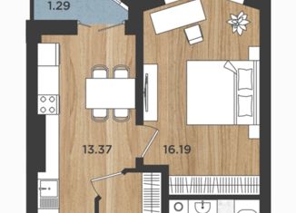 Продажа 1-комнатной квартиры, 40 м2, Калининград, Батальная улица, 104, ЖК Дом на Батальной