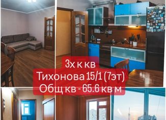 Продаю трехкомнатную квартиру, 65.6 м2, Мирный, улица Тихонова, 15/1