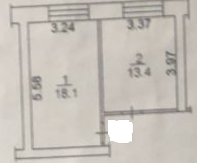 Продается комната, 31.5 м2, Томск, Первомайская улица, 63/2, Ленинский район