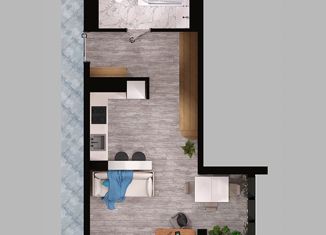 Продается квартира студия, 31 м2, Сочи, Курортный проспект, 94/60, ЖК Сосновый Бор