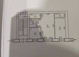 Продам 2-комнатную квартиру, 38.9 м2, Татарск, улица Закриевского, 6