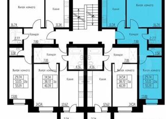 Продажа 2-комнатной квартиры, 57.2 м2, Ярославль, улица Калинина, 34