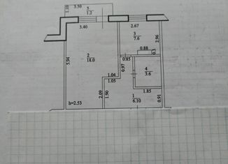 Продается 1-комнатная квартира, 36.5 м2, Мелеуз, Первомайская улица, 7