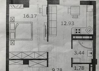 Продаю 1-комнатную квартиру, 44 м2, Новомосковск, Донской проезд, 2