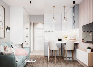 Продаю квартиру студию, 25 м2, село Весёлое, Короткий переулок, 4