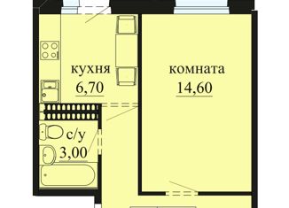 Продаю однокомнатную квартиру, 36 м2, Тюмень, ЖК Тура-2