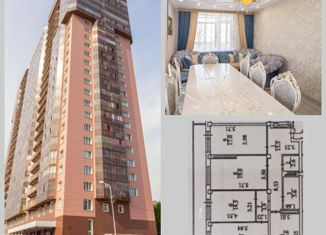 Продается четырехкомнатная квартира, 113 м2, Новосибирск, улица Демьяна Бедного, 57, метро Маршала Покрышкина