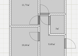 Продается двухкомнатная квартира, 42.3 м2, Архангельская область, улица Седова, 5А