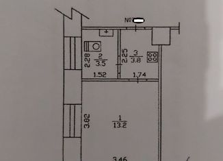 Квартира на продажу студия, 20.5 м2, Якутск, улица Кирова, 34