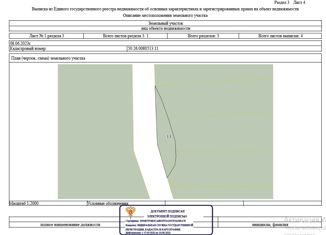 Земельный участок на продажу, 29 сот., деревня Плесенское, 46Н-06022