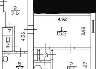 Продаю 2-ком. квартиру, 47.4 м2, Колпино, улица Труда, 4