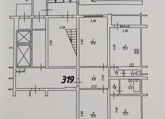 Продаю трехкомнатную квартиру, 85.5 м2, Краснодар, улица им. Байбакова Н.К., 6, микрорайон Московский