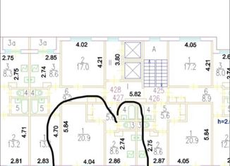 Сдается однокомнатная квартира, 40 м2, Москва, Кантемировская улица, 18к3, Кантемировская улица