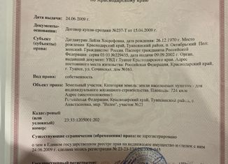 Продам участок, 7.24 сот., село Анастасиевка