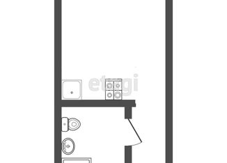 Продается квартира студия, 20 м2, Тюмень, улица Тимофея Чаркова, 87, ЖК Звёздный