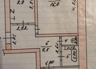 2-комнатная квартира на продажу, 51.1 м2, Казань, улица Академика Королёва, 46, Московский район
