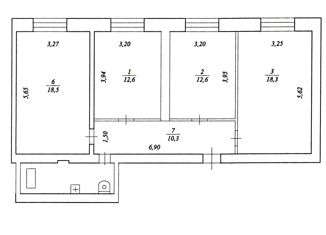 Продажа 3-ком. квартиры, 80 м2, Уссурийск, улица Штабского, 16А
