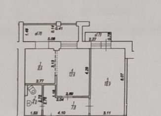 Продам 2-комнатную квартиру, 52 м2, Рязань, Мещёрская улица, 2Б, Советский район