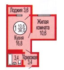 Продаю двухкомнатную квартиру, 36 м2, Оренбург, ЖК Дубки, Уральская улица, 2/24