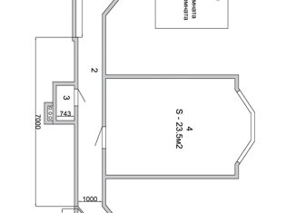 Продается комната, 104.8 м2, Санкт-Петербург, Старо-Петергофский проспект, 43-45, Старо-Петергофский проспект