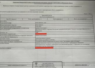 Продам земельный участок, 10 сот., деревня Шабурново