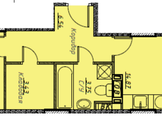 Продажа 1-комнатной квартиры, 46.05 м2, Москва, район Преображенское