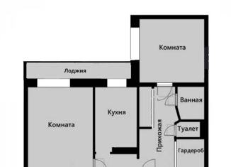 Продается 2-комнатная квартира, 52.7 м2, Свердловская область, Боровая улица, 25