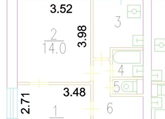 Продам 2-ком. квартиру, 38 м2, Москва, улица Плеханова, 24к1, улица Плеханова