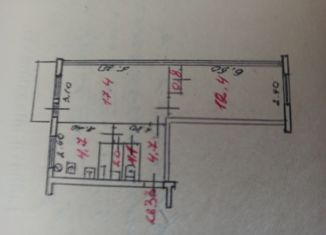 Продаю 2-комнатную квартиру, 43.1 м2, Карелия, Октябрьская улица, 8