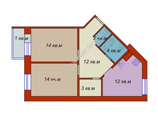 Продам 2-ком. квартиру, 60.6 м2, Шлиссельбург, улица Чекалова, 47