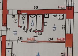 Продаю двухкомнатную квартиру, 42 м2, поселок городского типа Полазна, улица Дружбы, 12