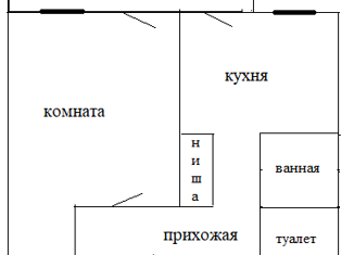 Однокомнатная квартира на продажу, 37.7 м2, Уссурийск, улица Попова, 32Г