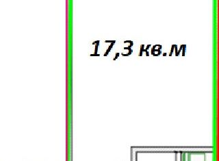Продам квартиру студию, 17.3 м2, Москва, Каширское шоссе, 8к4, район Нагатино-Садовники