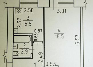 Продается 1-комнатная квартира, 30.3 м2, Ижевск, улица Труда, 54, Восточный жилой район