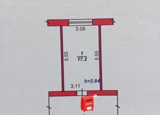 Продам комнату, 17.2 м2, Невинномысск, Клубный переулок, 19