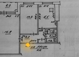 Продается 2-ком. квартира, 42.7 м2, Самара, улица Челюскинцев, 13, метро Алабинская