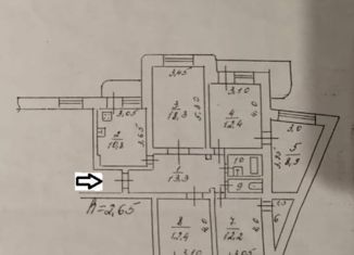 Продаю 5-комнатную квартиру, 99.9 м2, Нальчик, улица Тарчокова, 54В, район Горная