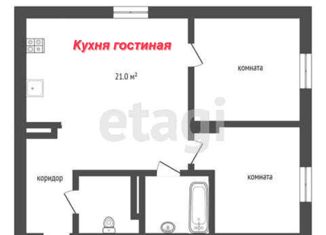 2-ком. квартира на продажу, 51 м2, Тюмень, ЖК Скандиа Квартал у Озера, Стройотрядовская улица, 12