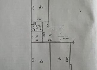 Продаю 2-ком. квартиру, 62.8 м2, Анапа, ЖК Приоритет, улица Омелькова, 93