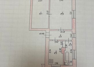 Продаю 2-комнатную квартиру, 46 м2, поселок городского типа Уруссу, улица Мусы Джалиля, 2А