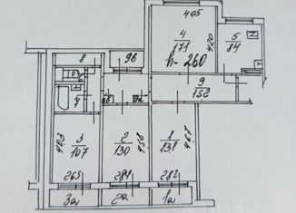 Продам четырехкомнатную квартиру, 84.2 м2, Москва, Кантемировская улица, 29к2, станция Царицыно